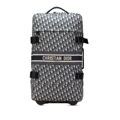 Dior Small Oblique Canvas Diortravel Suitcase