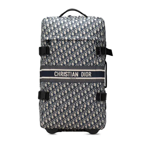 Dior Small Oblique Canvas Diortravel Suitcase