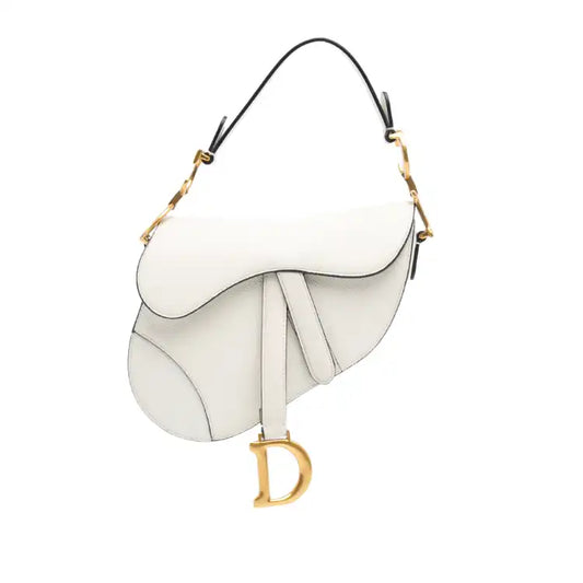 Dior Mini Grained Calfskin Saddle Bag