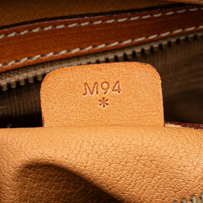 Celine Macadam Coated Canvas Boston Bag