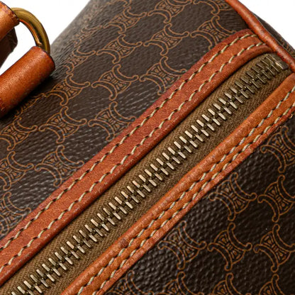 Celine Macadam Coated Canvas Boston Bag
