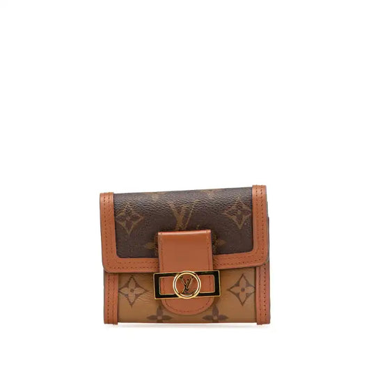 Louis Vuitton Monogram Reverse Dauphine Compact Wallet