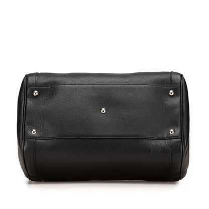 Gucci Medium Pebbled Calfskin Soho Boston Bag