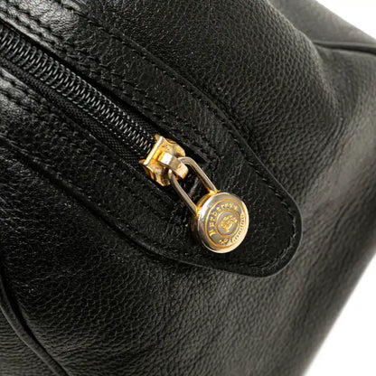 Burberry Leather Boston Bag