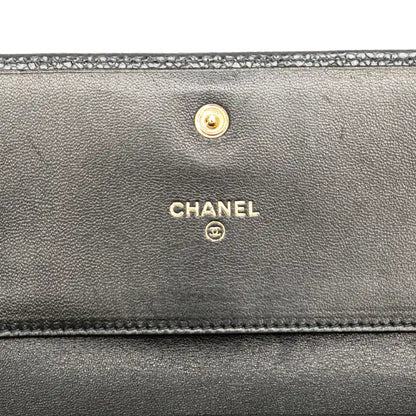 Chanel CC Caviar Trifold Wallet