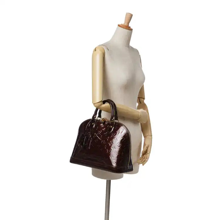 Louis Vuitton Monogram Vernis Alma PM