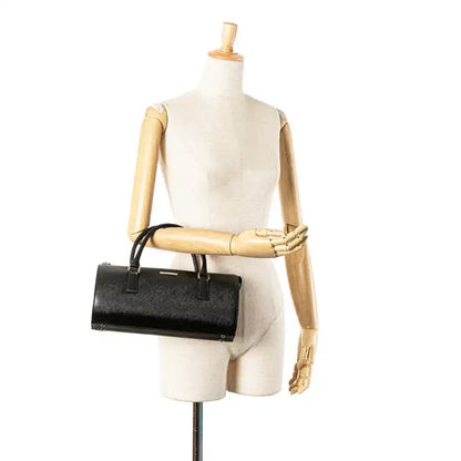 Burberry Leather Boston Bag