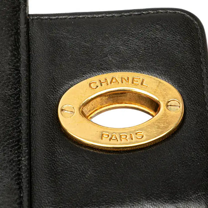 Chanel CC Quilted Lambskin Double Sided Flap