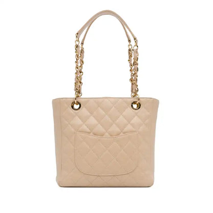 Chanel Caviar Petite Shopping Tote