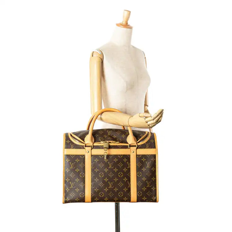 Louis Vuitton Monogram Sac Chien Pet Carrier 40