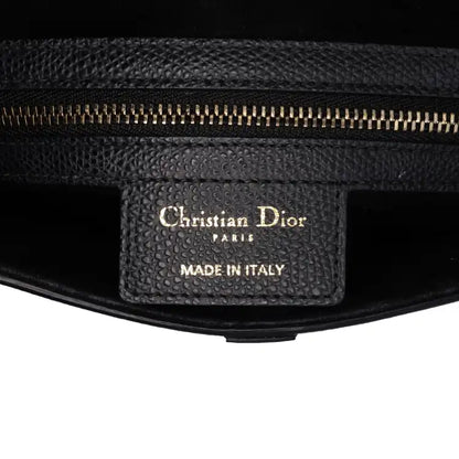 Dior Grained Calfskin Saddle Bag