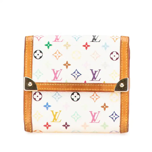 Louis Vuitton Monogram Multicolore Porte Monnaie Billets Wallet