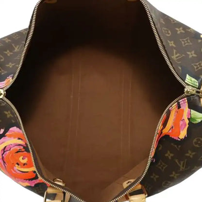 Louis Vuitton Monogram Roses Keepall 50