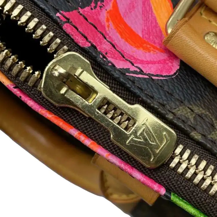 Louis Vuitton Monogram Roses Keepall 50