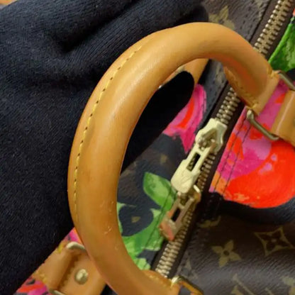 Louis Vuitton Monogram Roses Keepall 50