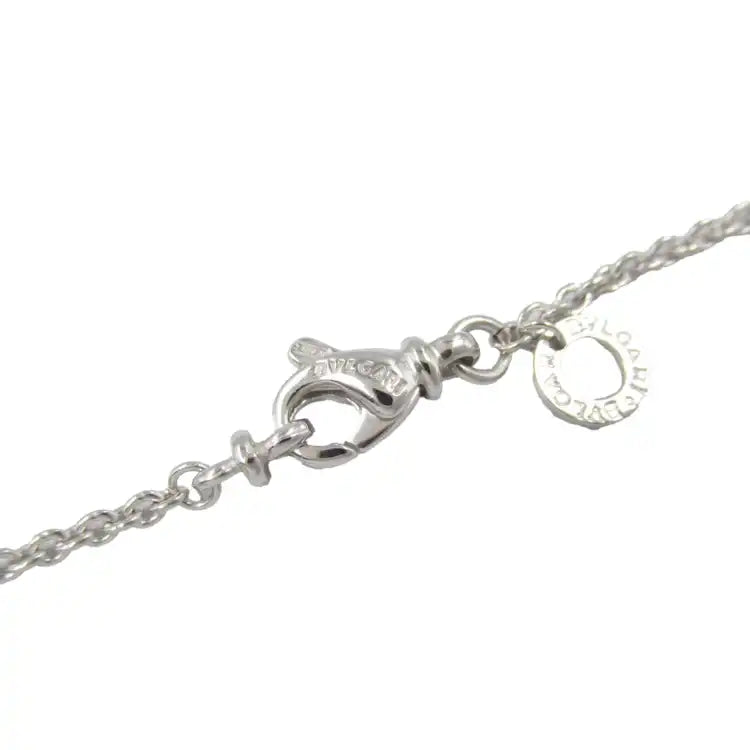 Bvlgari 18K White Gold Small B.zero1 Pendant Necklace