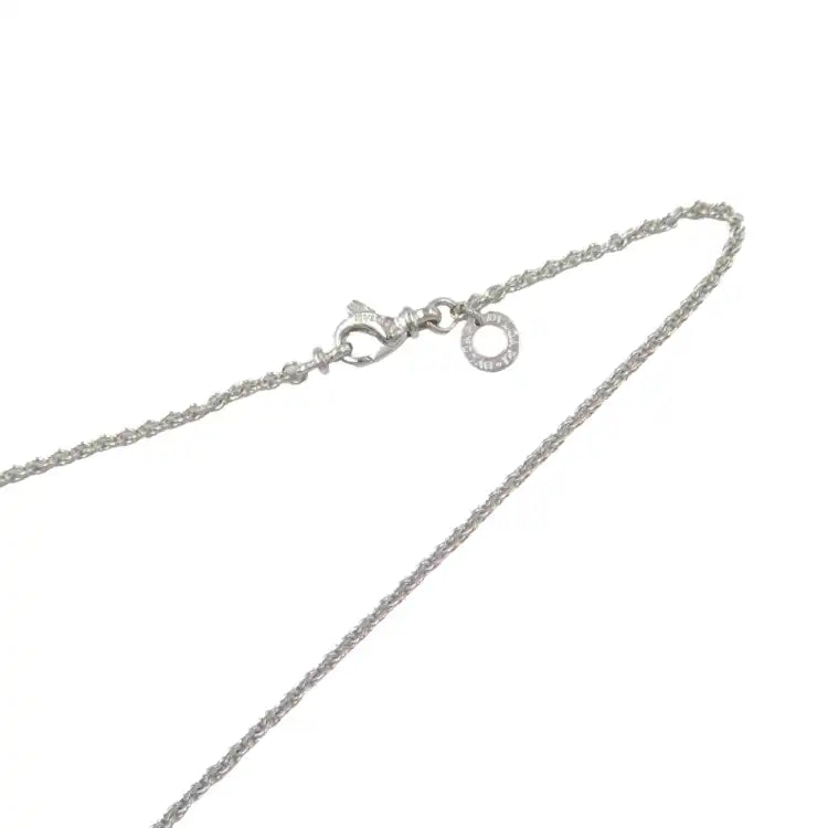 Bvlgari 18K White Gold Small B.zero1 Pendant Necklace