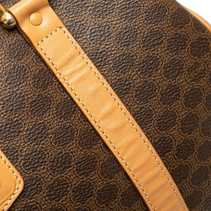 Celine Macadam Coated Canvas Boston Bag