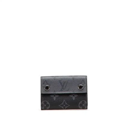 Louis Vuitton Monogram Eclipse Reverse Discovery Compact Wallet