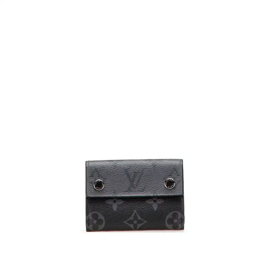Louis Vuitton Monogram Eclipse Reverse Discovery Compact Wallet