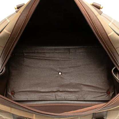 Burberry Vintage Check Canvas Travel Bag