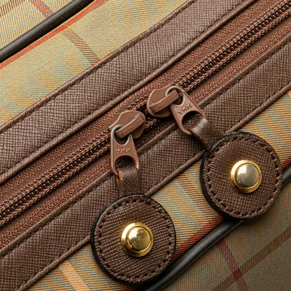 Burberry Vintage Check Canvas Travel Bag
