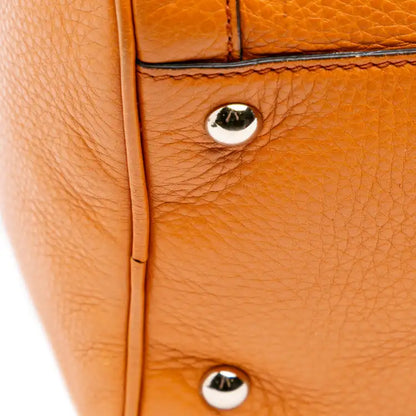 Gucci Medium Pebbled Calfskin Soho Boston Bag