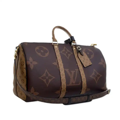 Louis Vuitton Monogram Giant Reverse Keepall Bandouliere 45