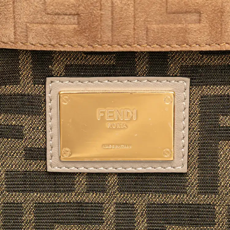 Fendi Anrealage Nylon Peekaboo Travel Bag