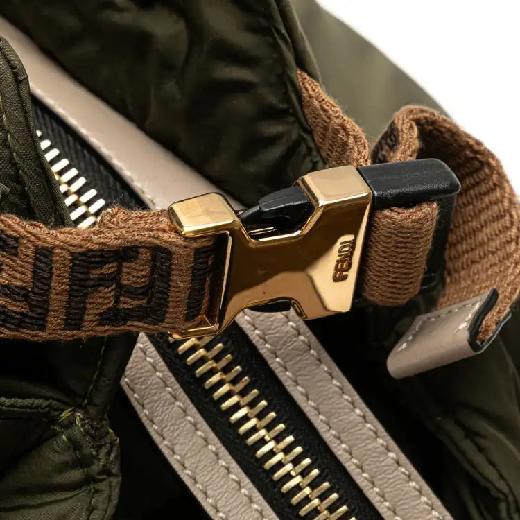 Fendi Anrealage Nylon Peekaboo Travel Bag
