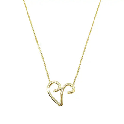 Tiffany 18K Yellow Gold Paloma Picasso Capricorn Pendant Necklace