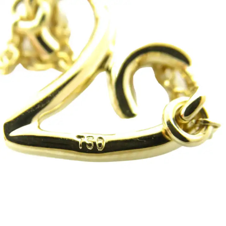 Tiffany 18K Yellow Gold Paloma Picasso Capricorn Pendant Necklace
