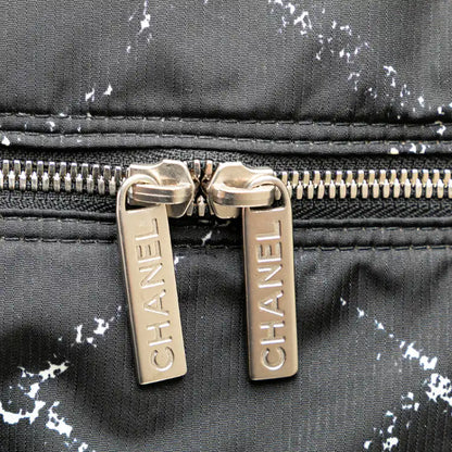 Chanel Old Travel Line Nylon Duffle Bag