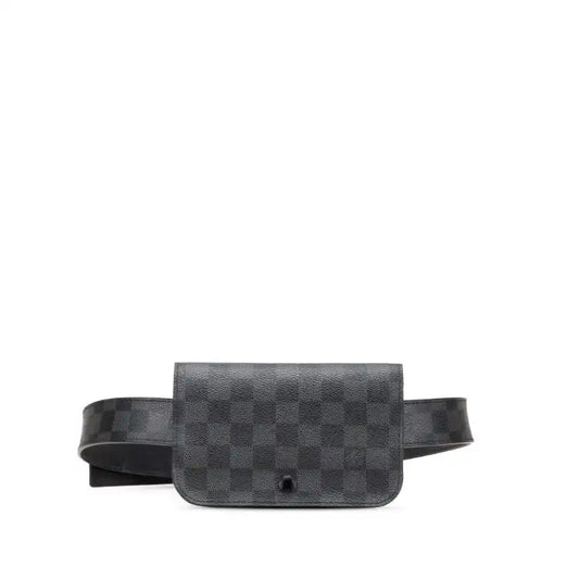 Louis Vuitton Damier Graphite Pochette Homme Ceinture