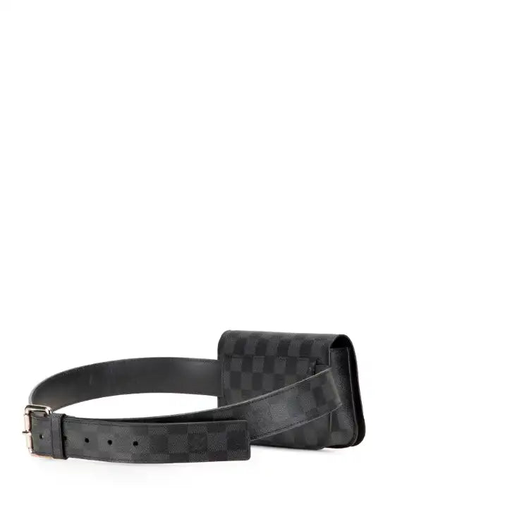 Louis Vuitton Damier Graphite Pochette Homme Ceinture