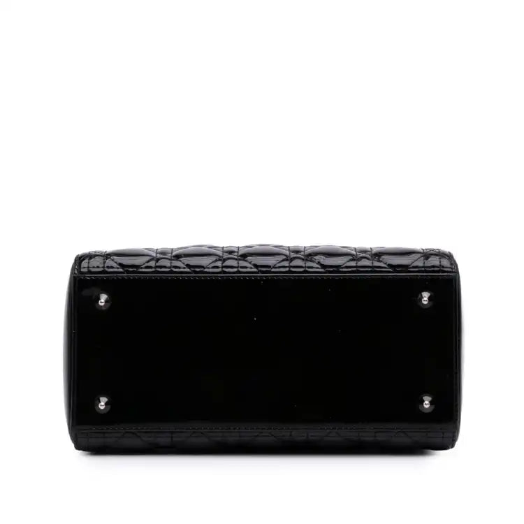 Dior Medium Patent Cannage Lady