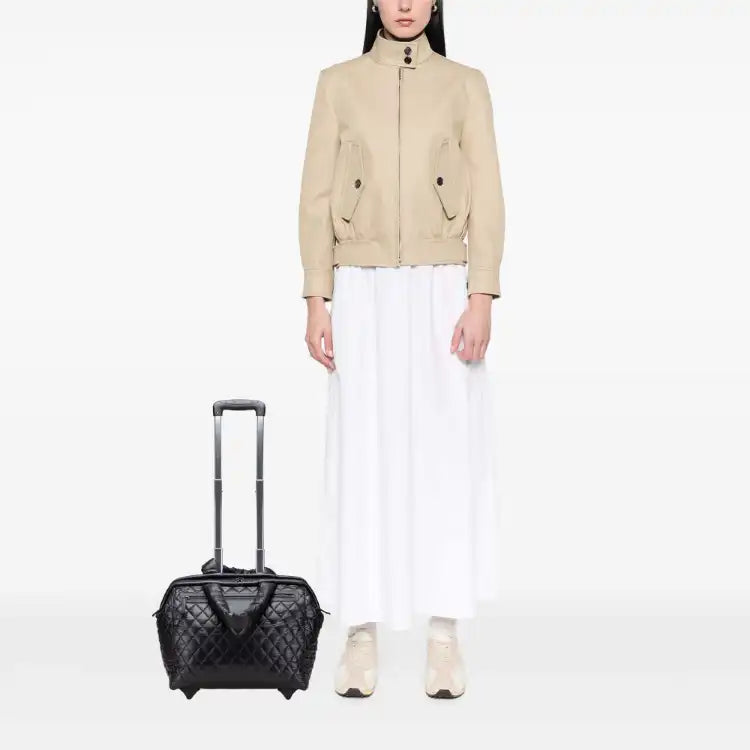 Chanel Quilted Nylon Coco Cocoon Trolley Rolling Case