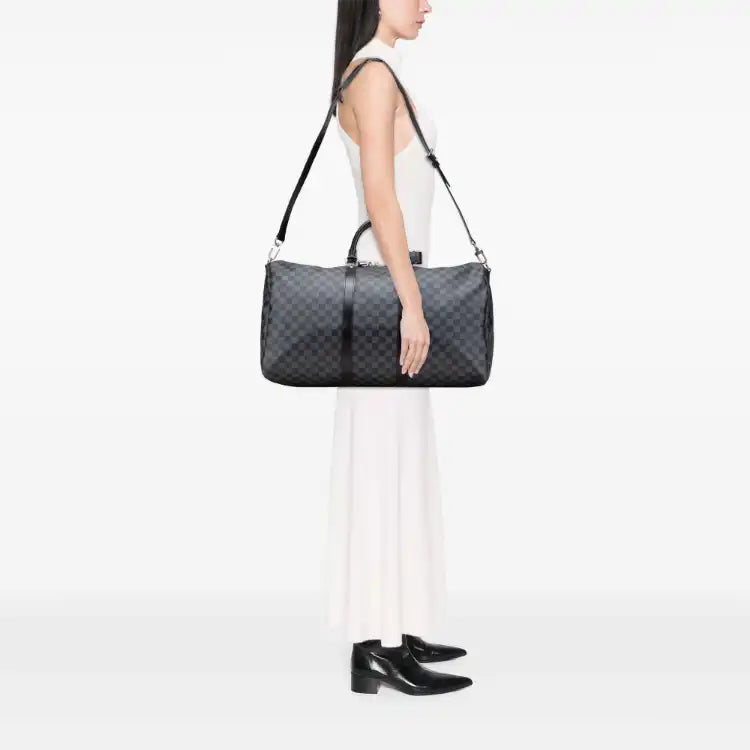 Louis Vuitton Damier Graphite Keepall Bandouliere 55
