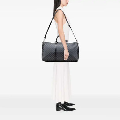 Louis Vuitton Damier Graphite Keepall Bandouliere 55