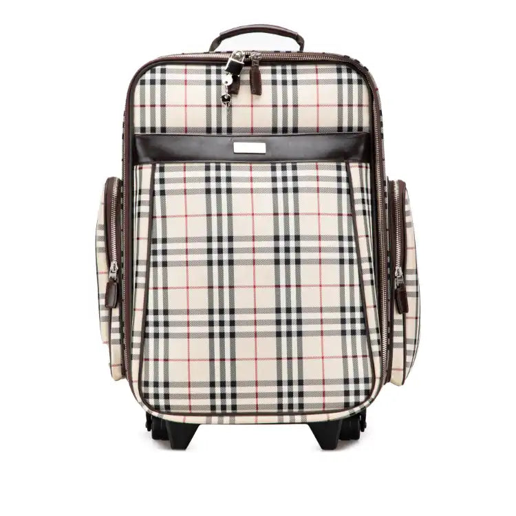 Burberry House Check Canvas Luggage