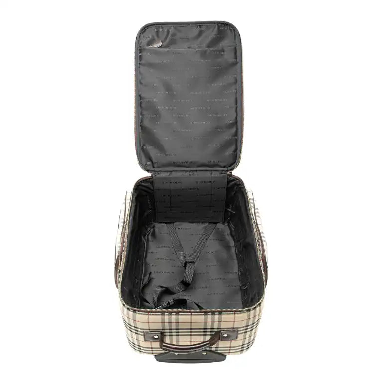 Burberry House Check Canvas Luggage