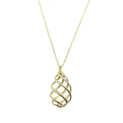 Tiffany 18K Yellow Gold Venezia Luce Pendant Necklace