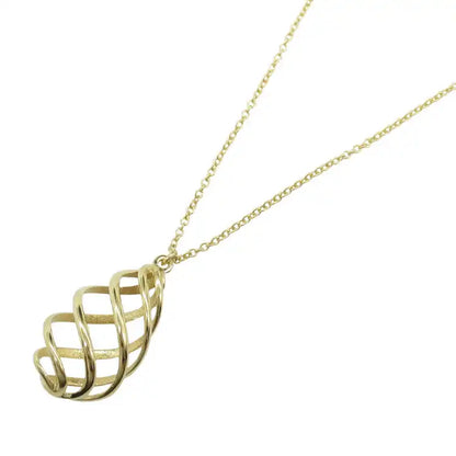 Tiffany 18K Yellow Gold Venezia Luce Pendant Necklace