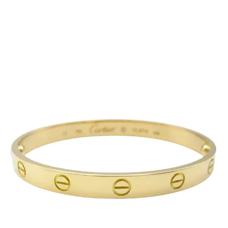 Cartier 18K Yellow Gold Classic Love Bracelet