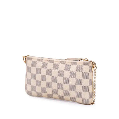 Louis Vuitton Damier Azur Trunks Labels Pochette Milla MM