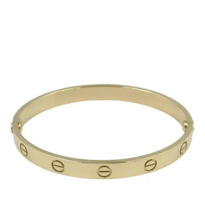 Cartier 18K Yellow Gold Classic Love Bracelet