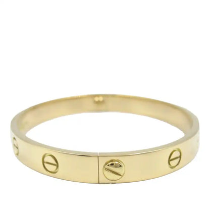 Cartier 18K Yellow Gold Classic Love Bracelet