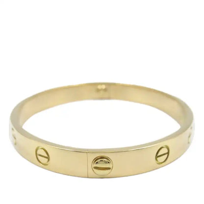 Cartier 18K Yellow Gold Classic Love Bracelet