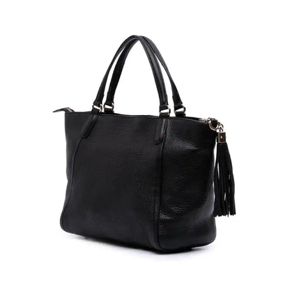 Gucci Small Pebbled Leather Soho Cellarius Satchel