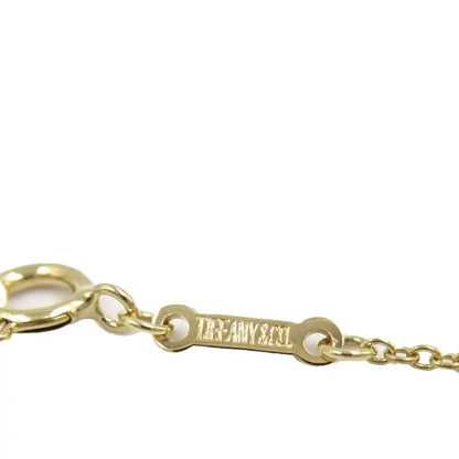 Tiffany 18K Yellow Gold Small Elsa Peretti Open Heart Pendant Necklace